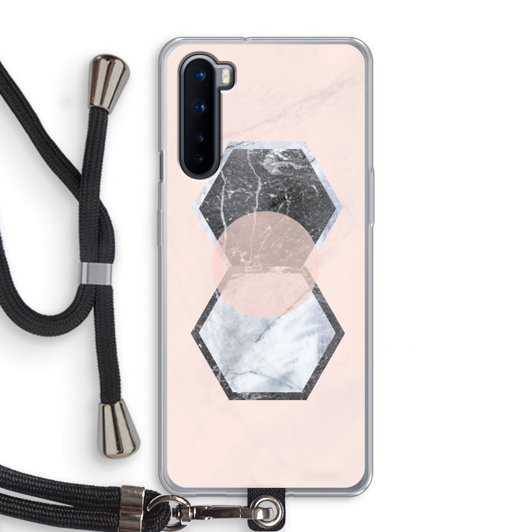 Creatieve toets: OnePlus Nord Transparant Hoesje met koord