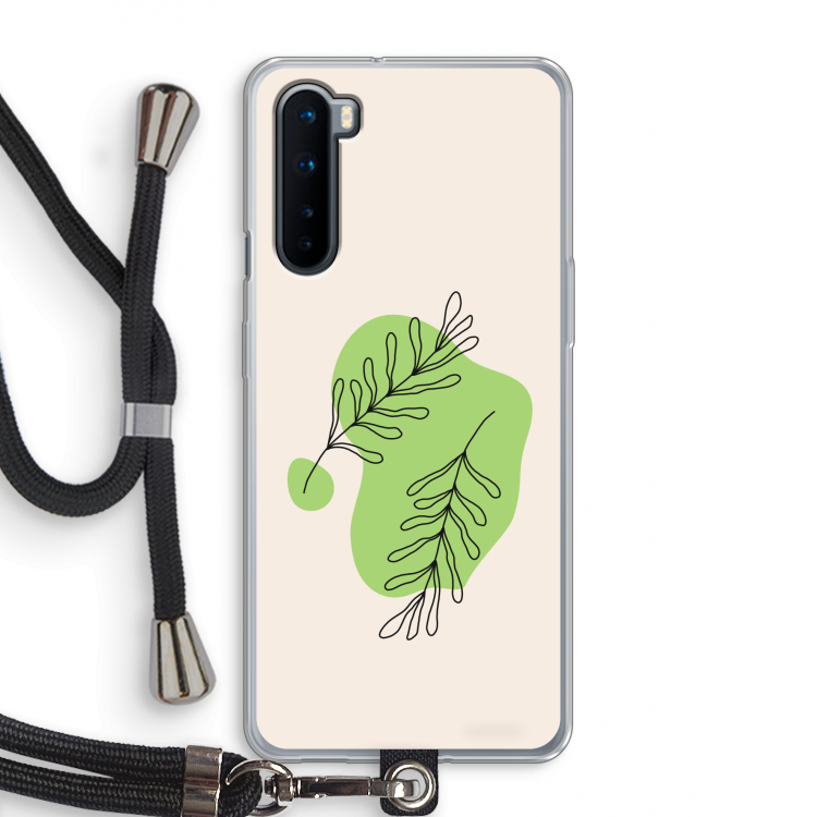 Beleaf in you: OnePlus Nord Transparant Hoesje met koord