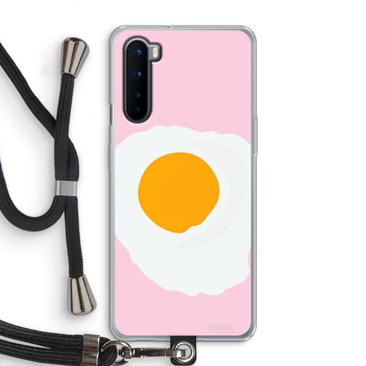 Sunny side up: OnePlus Nord Transparant Hoesje met koord