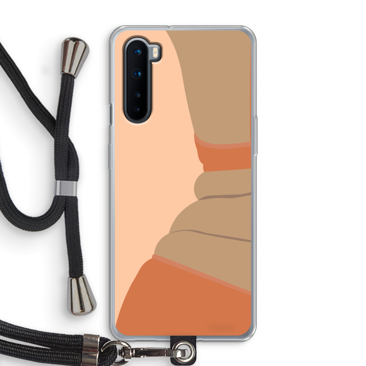 Bikini: OnePlus Nord Transparant Hoesje met koord