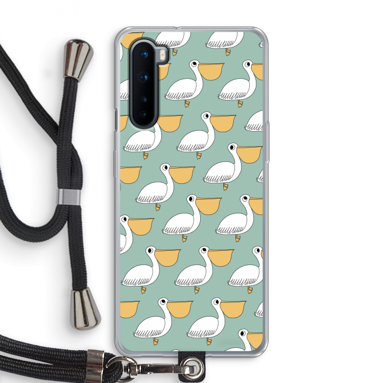 Pelican: OnePlus Nord Transparant Hoesje met koord