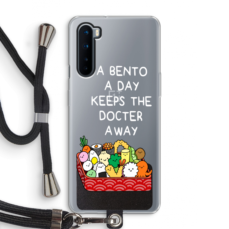 Bento a day: OnePlus Nord Transparant Hoesje met koord