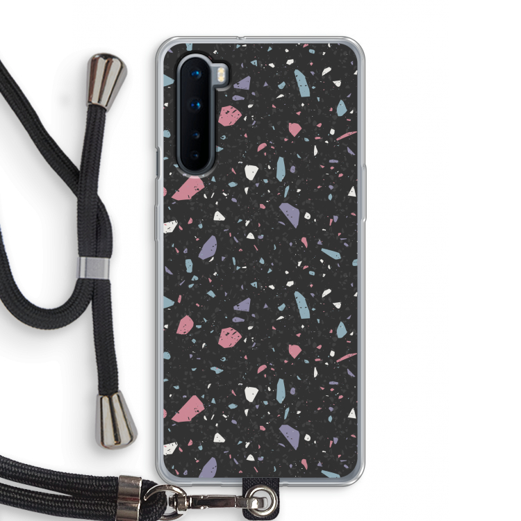 Terrazzo N°16: OnePlus Nord Transparant Hoesje met koord