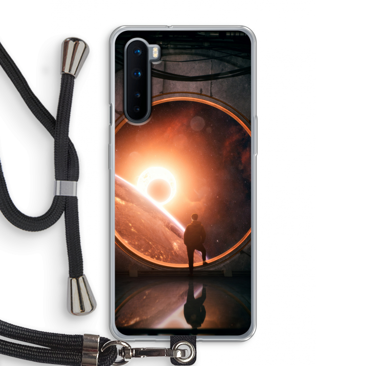Ephemeral: OnePlus Nord Transparant Hoesje met koord