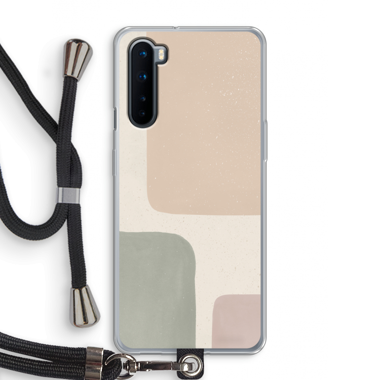 Geo #7: OnePlus Nord Transparant Hoesje met koord