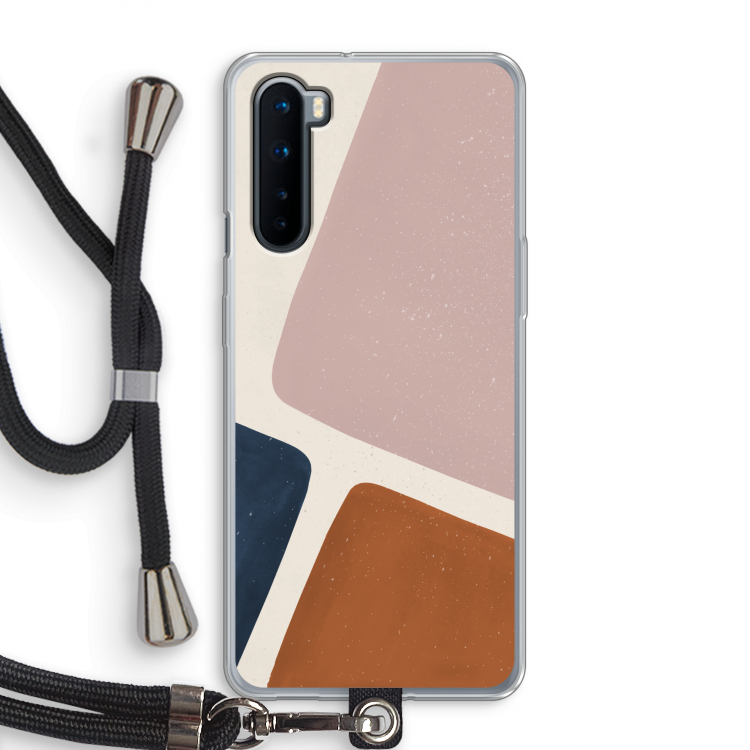 Geo #2: OnePlus Nord Transparant Hoesje met koord