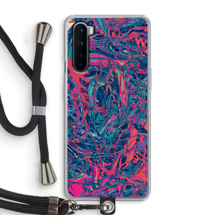 Sleeping Dreams: OnePlus Nord Transparant Hoesje met koord