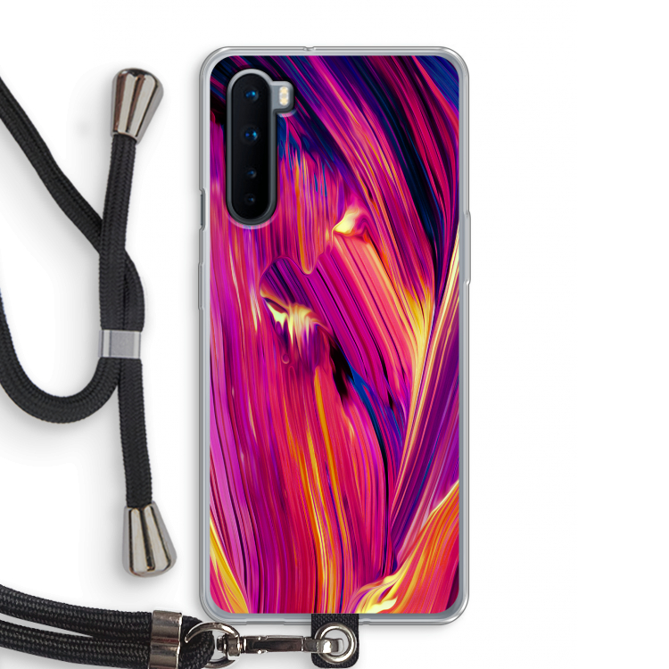Phoenix: OnePlus Nord Transparant Hoesje met koord