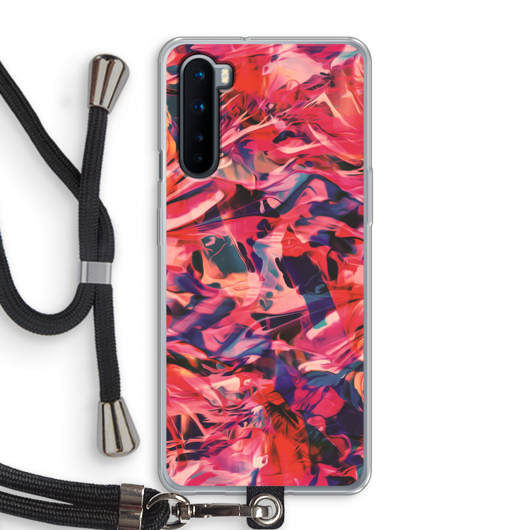 California: OnePlus Nord Transparant Hoesje met koord
