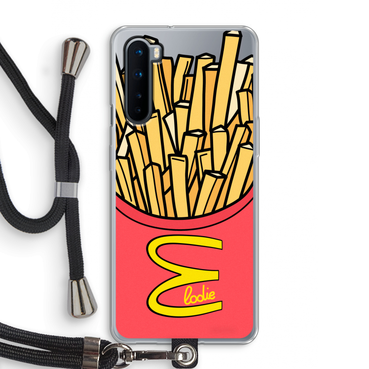 McElodie: OnePlus Nord Transparant Hoesje met koord