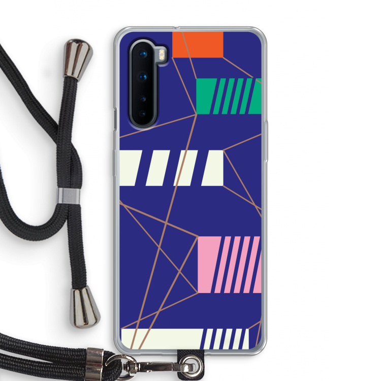 Gestalte 5: OnePlus Nord Transparant Hoesje met koord