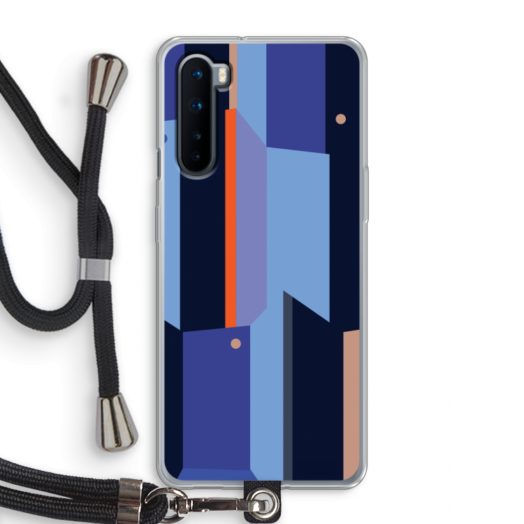 Gestalte 3: OnePlus Nord Transparant Hoesje met koord
