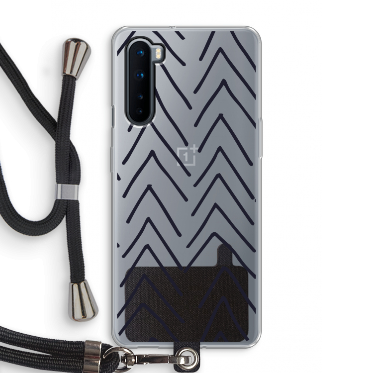 Marrakech Arrows: OnePlus Nord Transparant Hoesje met koord