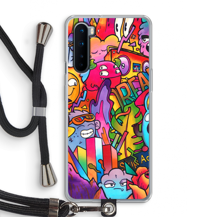 Dreams: OnePlus Nord Transparant Hoesje met koord