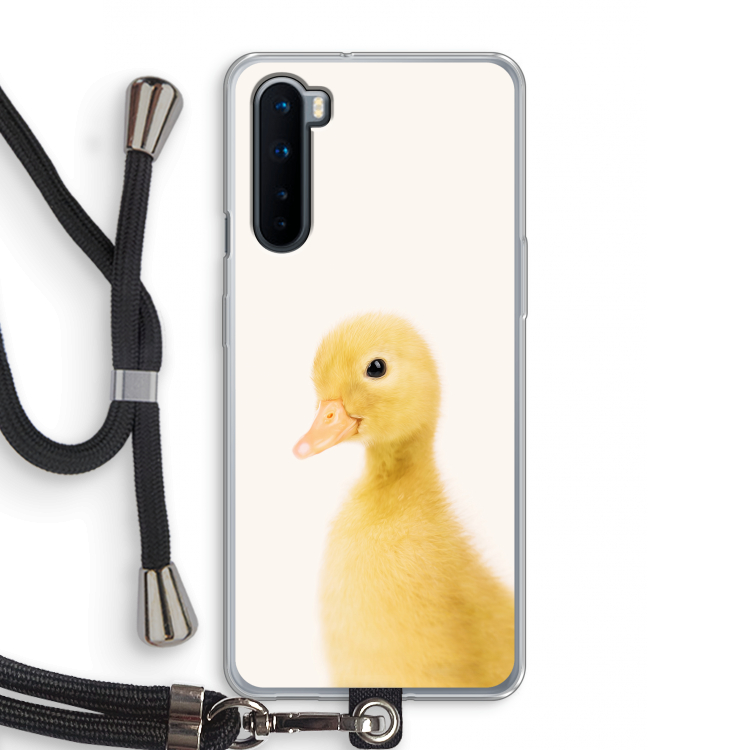 Duke: OnePlus Nord Transparant Hoesje met koord