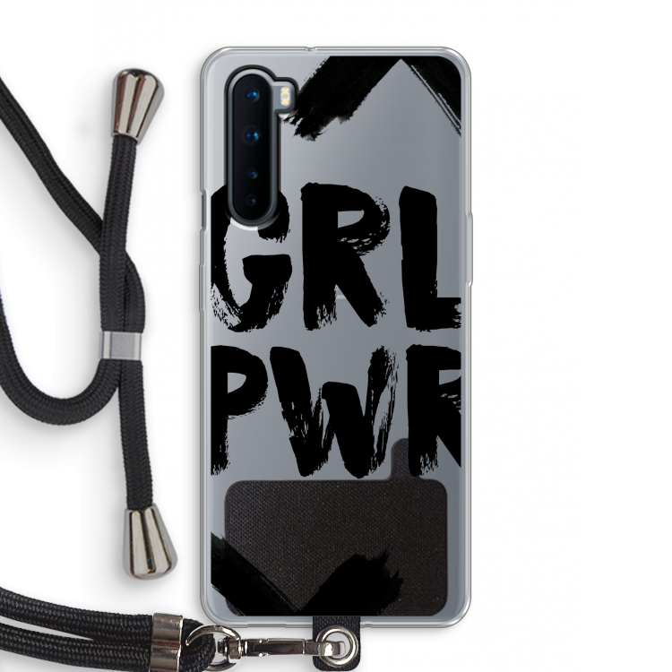 Girl Power #2: OnePlus Nord Transparant Hoesje met koord