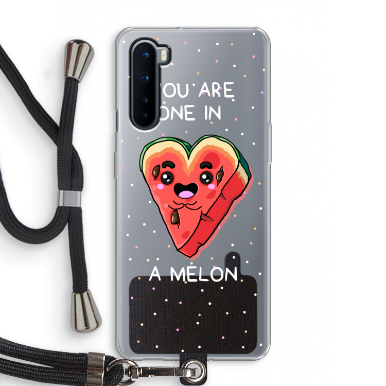 One In A Melon: OnePlus Nord Transparant Hoesje met koord