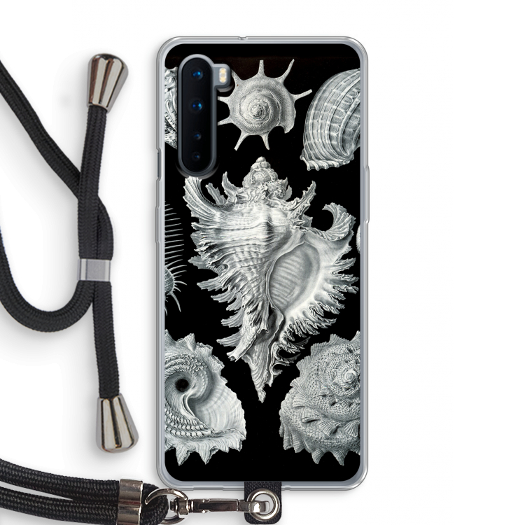Haeckel Prosobranchia: OnePlus Nord Transparant Hoesje met koord