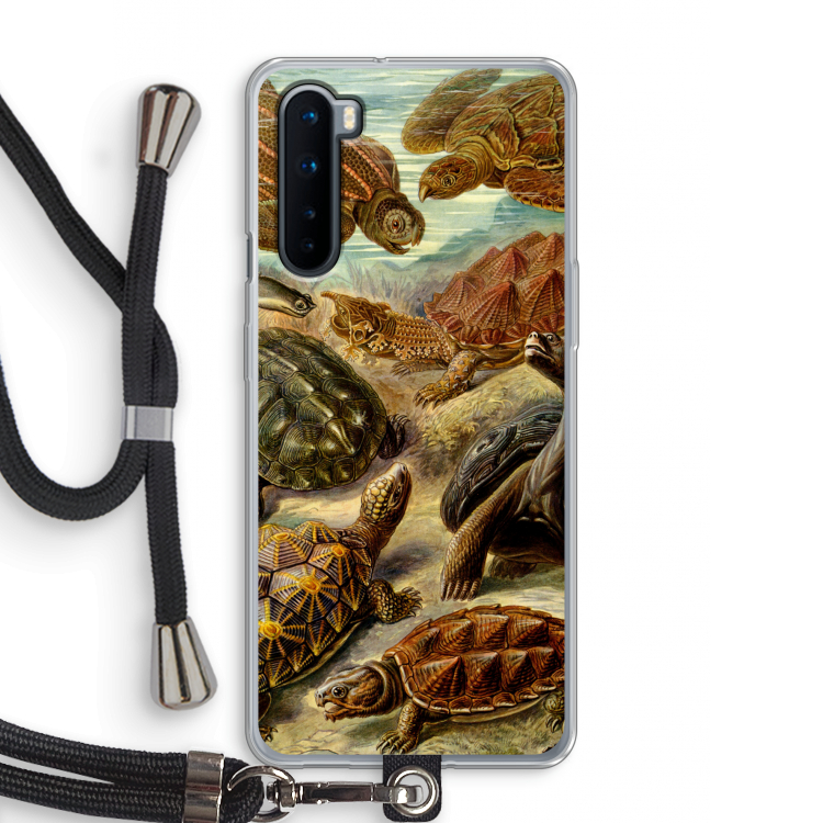 Haeckel Chelonia: OnePlus Nord Transparant Hoesje met koord