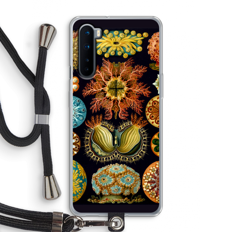 Haeckel Ascidiae: OnePlus Nord Transparant Hoesje met koord