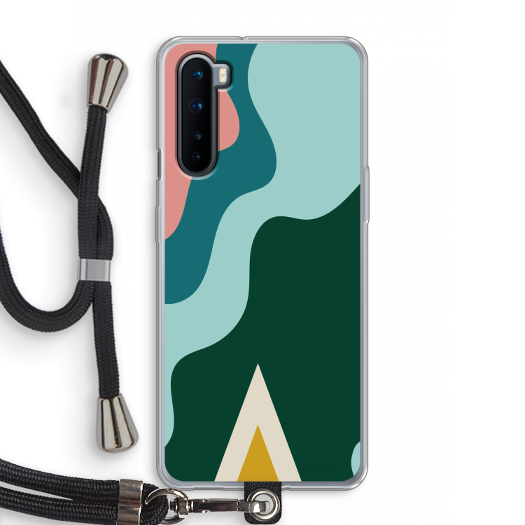 Noor B: OnePlus Nord Transparant Hoesje met koord