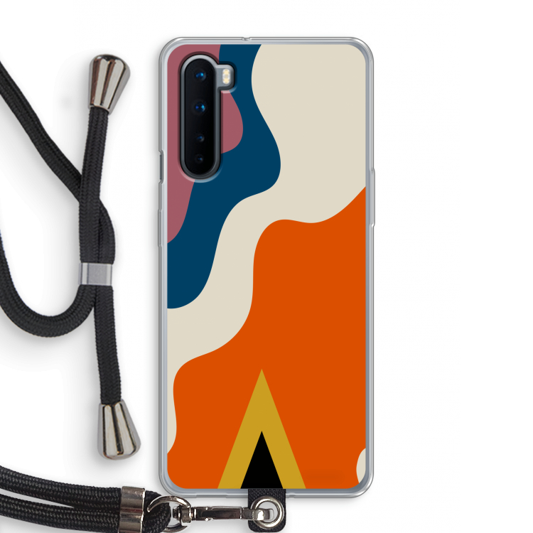 Noor A: OnePlus Nord Transparant Hoesje met koord