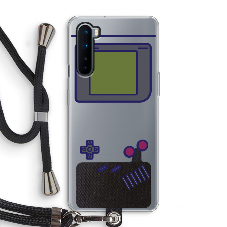 Game On: OnePlus Nord Transparant Hoesje met koord