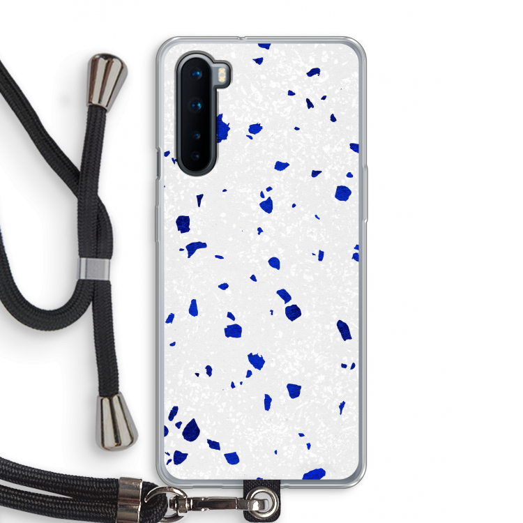 Terrazzo N°5: OnePlus Nord Transparant Hoesje met koord