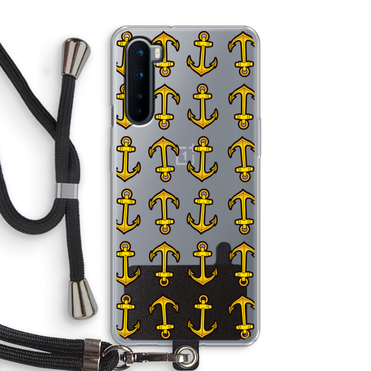 Musketon Anchor: OnePlus Nord Transparant Hoesje met koord