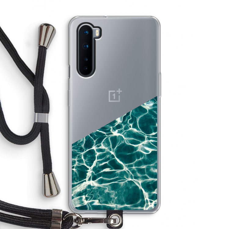 Weerkaatsing water: OnePlus Nord Transparant Hoesje met koord