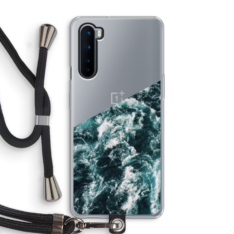 Zee golf: OnePlus Nord Transparant Hoesje met koord