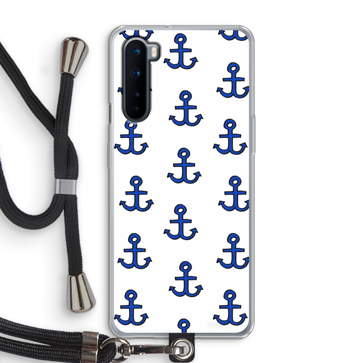 Ankers: OnePlus Nord Transparant Hoesje met koord