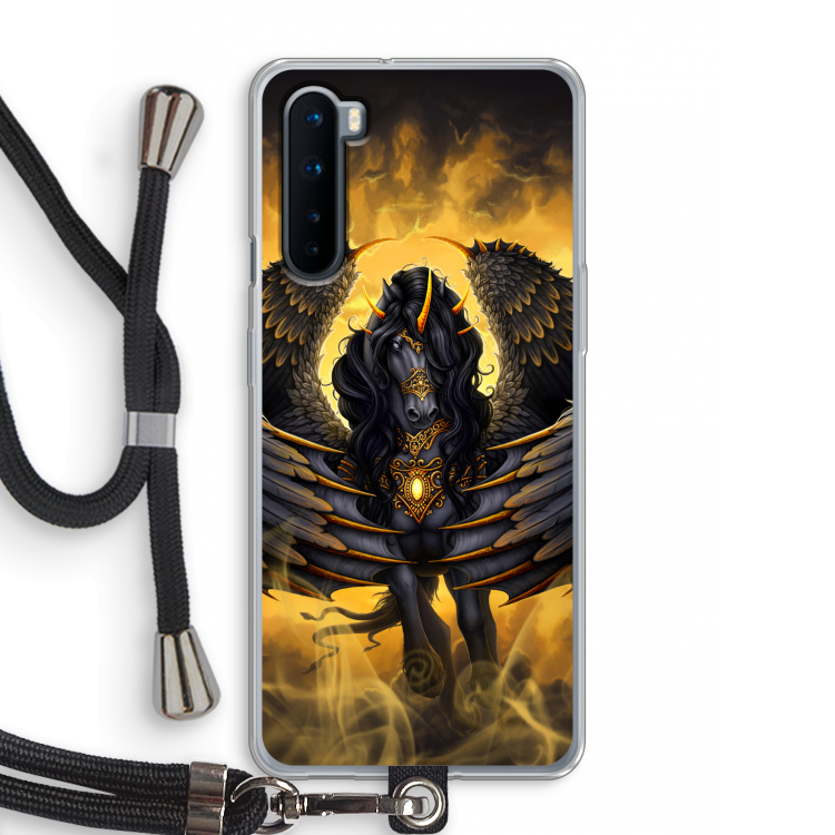 Pegasus: OnePlus Nord Transparant Hoesje met koord