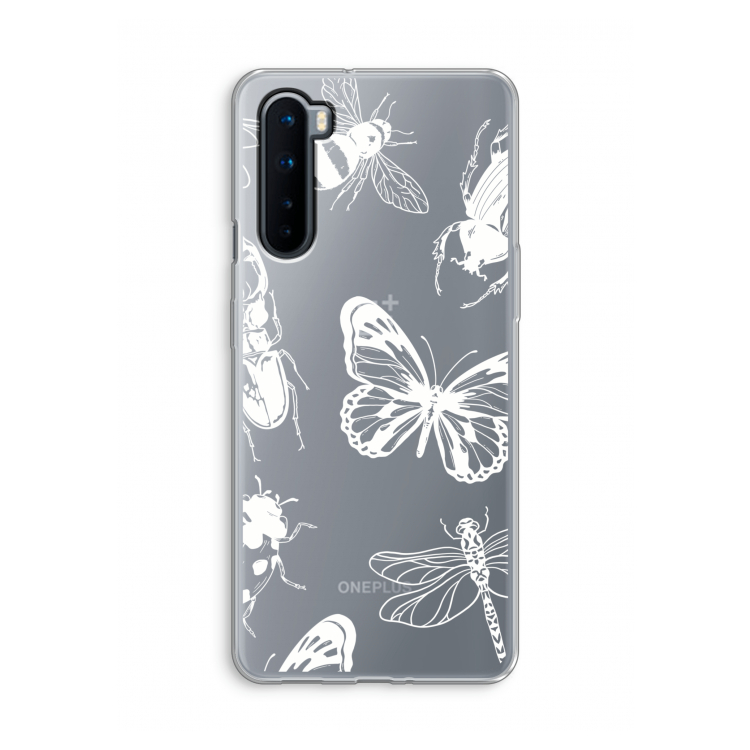 Tiny Bugs: OnePlus Nord Transparant Hoesje