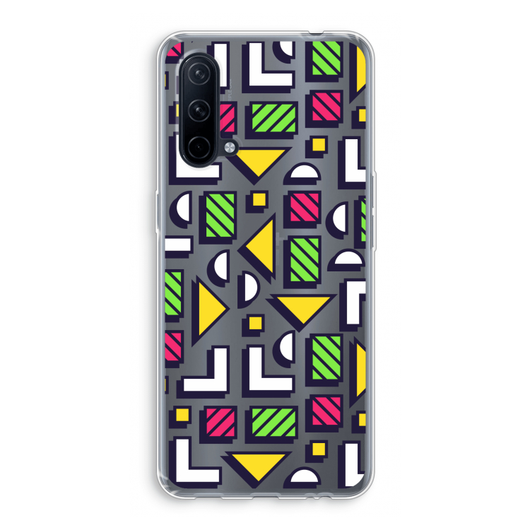 8-bit N°4: OnePlus Nord CE 5G Transparant Hoesje