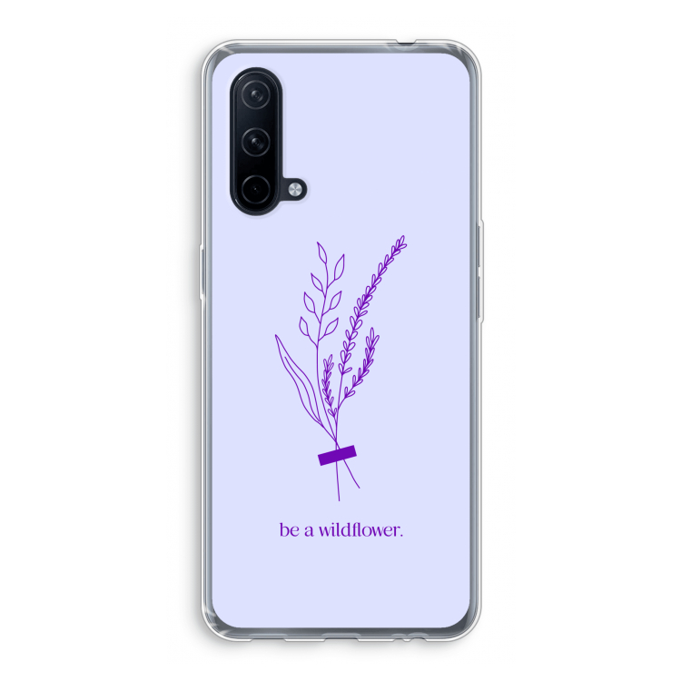 Be a wildflower: OnePlus Nord CE 5G Transparant Hoesje