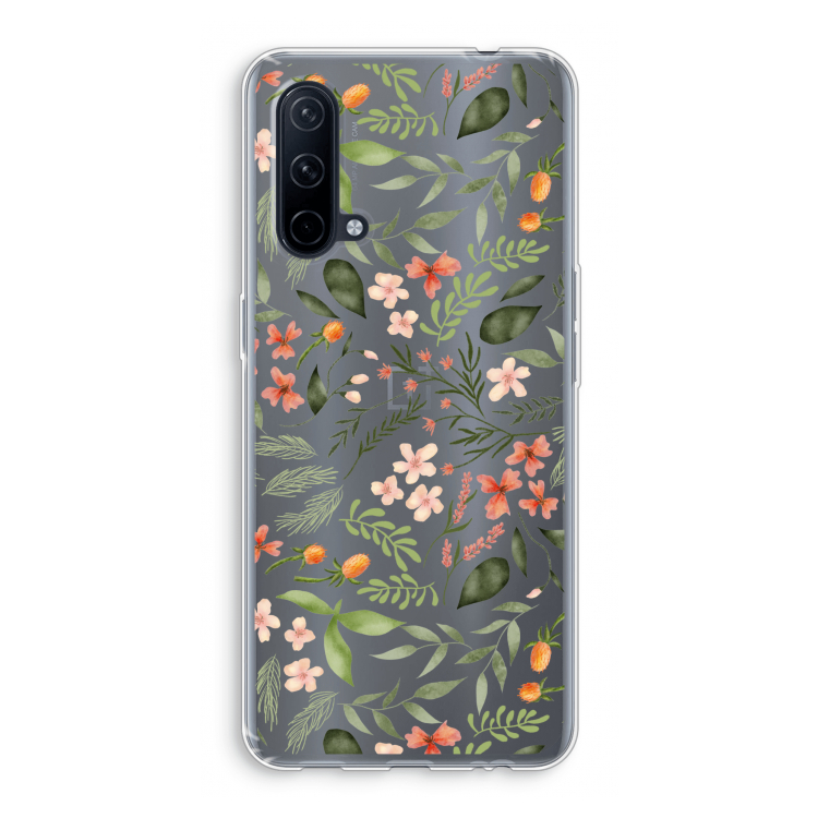 Sweet little flowers: OnePlus Nord CE 5G Transparant Hoesje