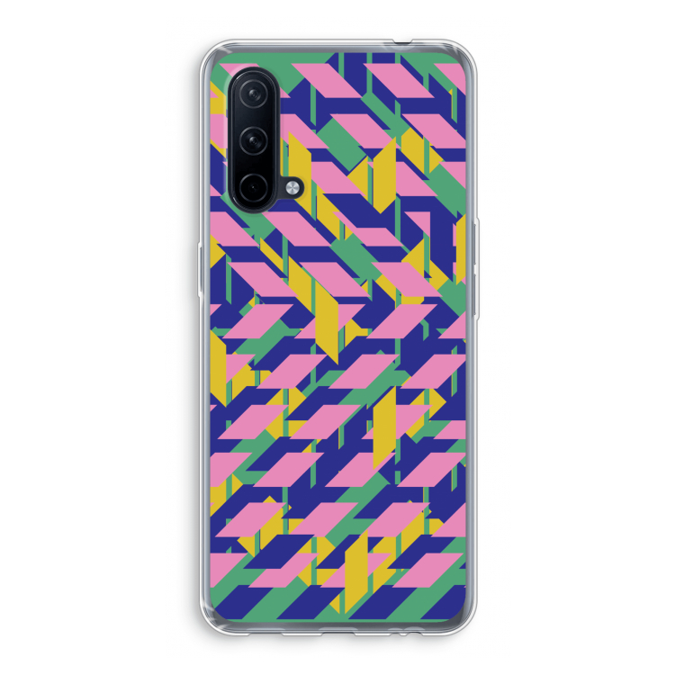 Skew Blush 1: OnePlus Nord CE 5G Transparant Hoesje
