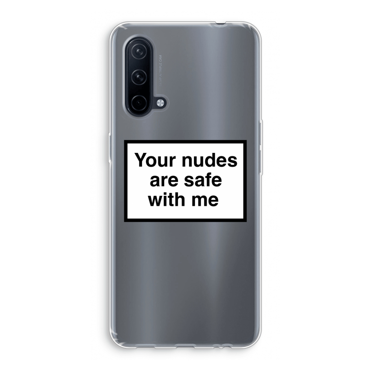Safe with me: OnePlus Nord CE 5G Transparant Hoesje
