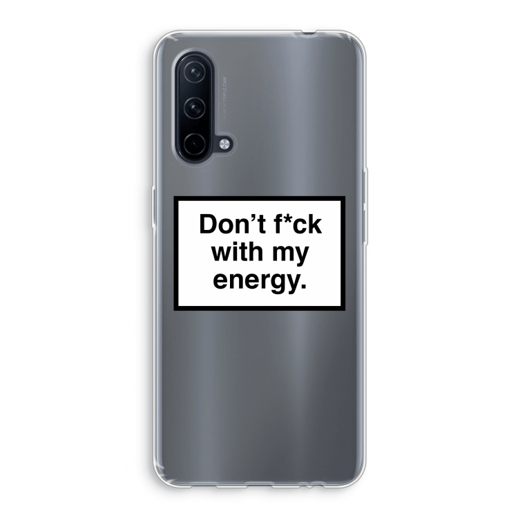 My energy: OnePlus Nord CE 5G Transparant Hoesje