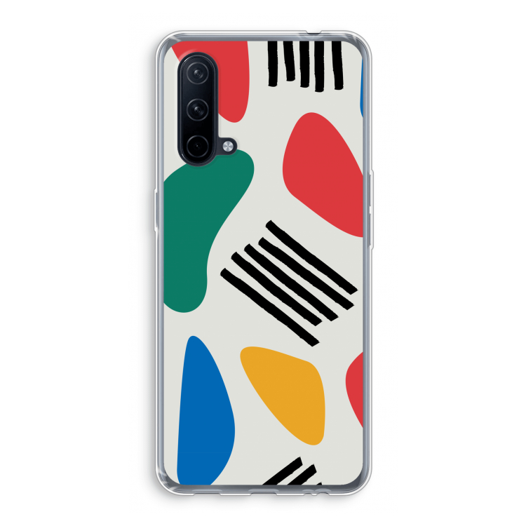 Illustratieve pop 1: OnePlus Nord CE 5G Transparant Hoesje