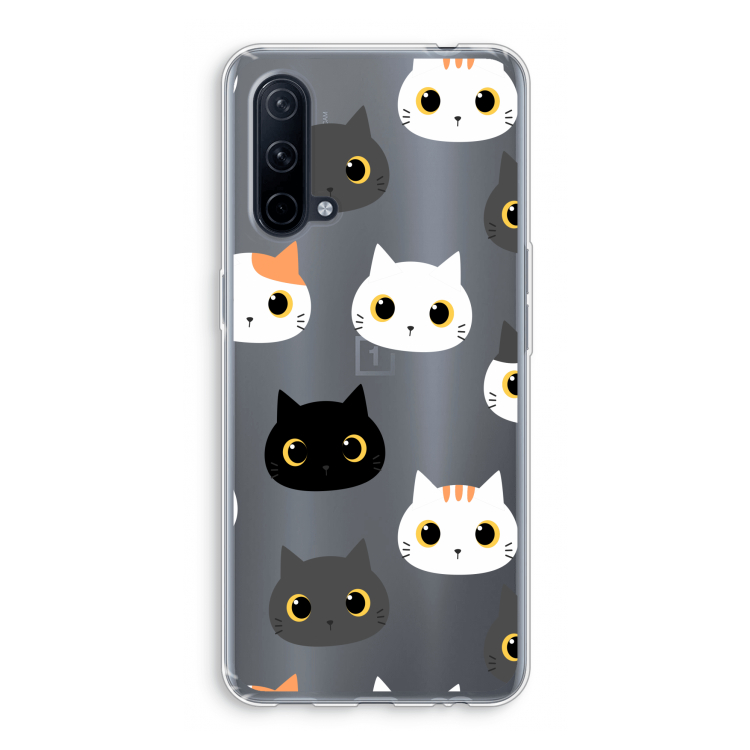 Katten: OnePlus Nord CE 5G Transparant Hoesje