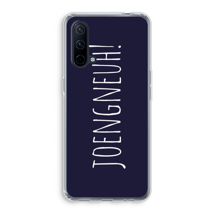 Joengneuh!: OnePlus Nord CE 5G Transparant Hoesje
