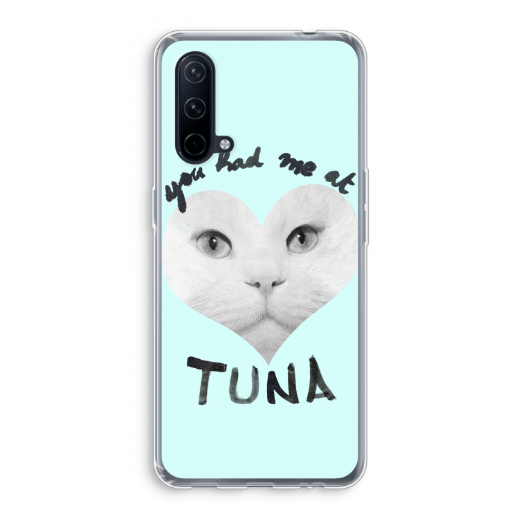 You had me at tuna: OnePlus Nord CE 5G Transparant Hoesje