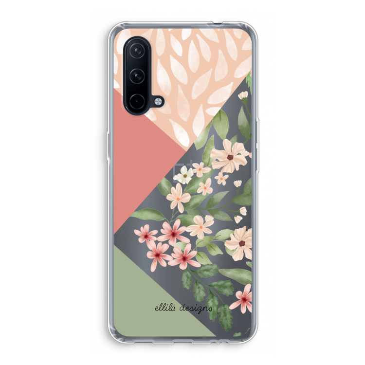 Sweet heaven geometrics: OnePlus Nord CE 5G Transparant Hoesje