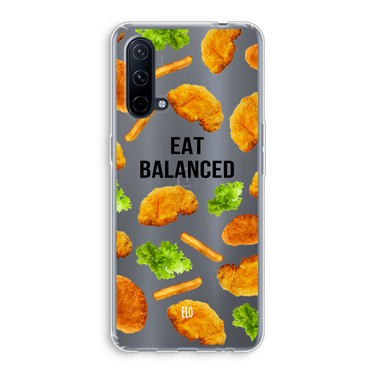 Eat Balanced: OnePlus Nord CE 5G Transparant Hoesje