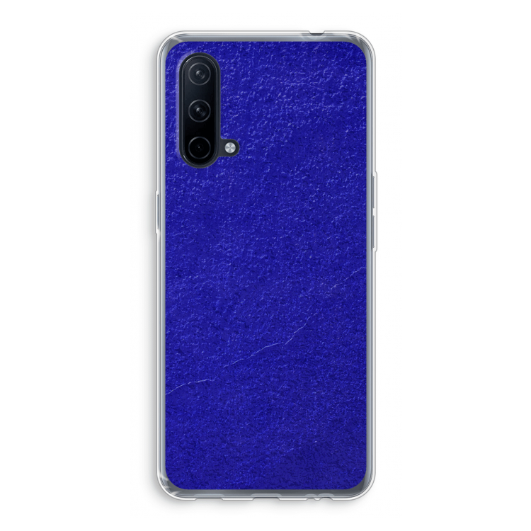 Majorelle Blue: OnePlus Nord CE 5G Transparant Hoesje