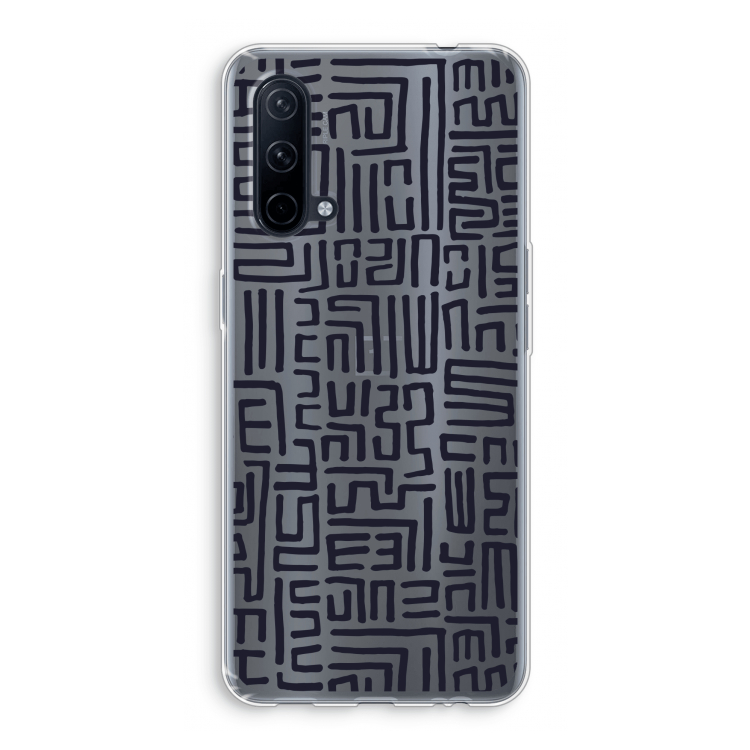 Moroccan Print: OnePlus Nord CE 5G Transparant Hoesje