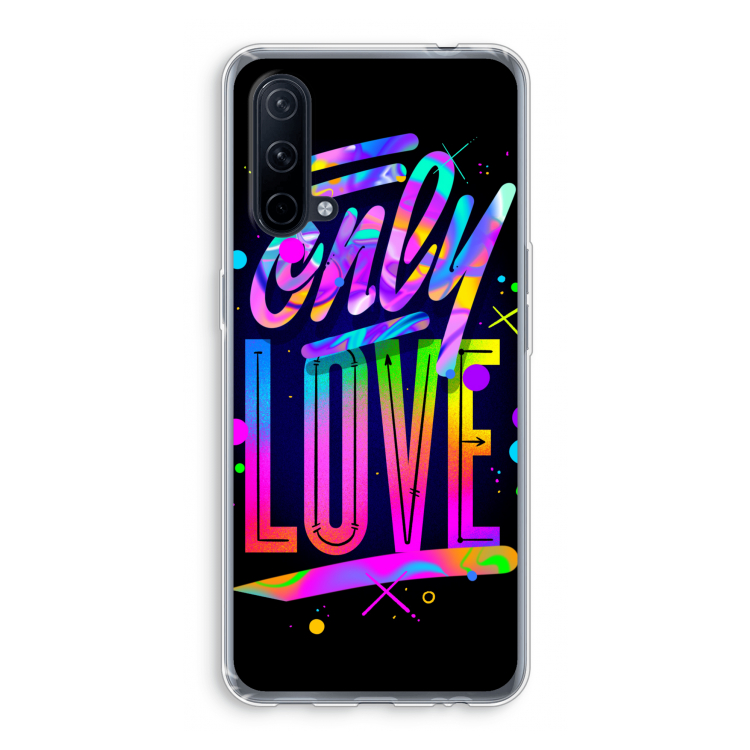 Only Love: OnePlus Nord CE 5G Transparant Hoesje