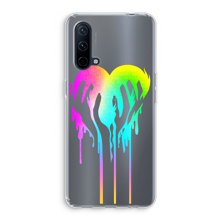 Hold My Heart: OnePlus Nord CE 5G Transparant Hoesje